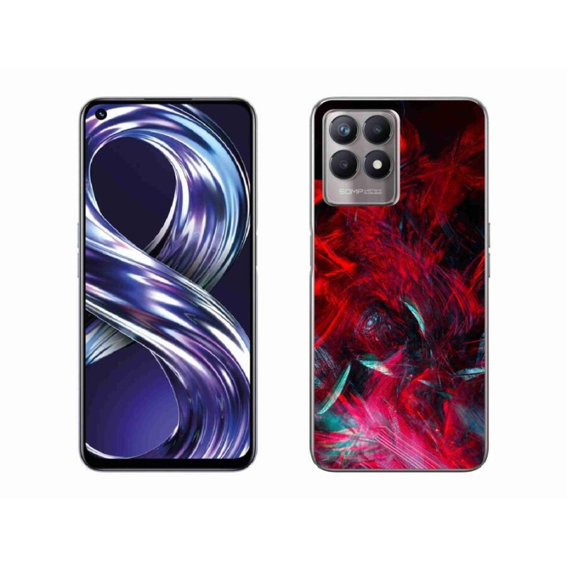 Gelový kryt mmCase na mobil Realme 8i - abstrakt 16