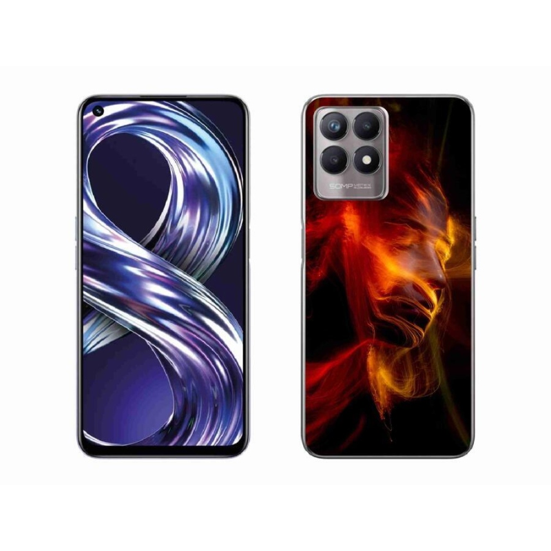 Gelový kryt mmCase na mobil Realme 8i - abstrakt 18