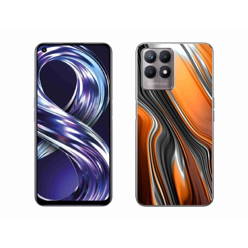 Gelový kryt mmCase na mobil Realme 8i - abstrakt 3