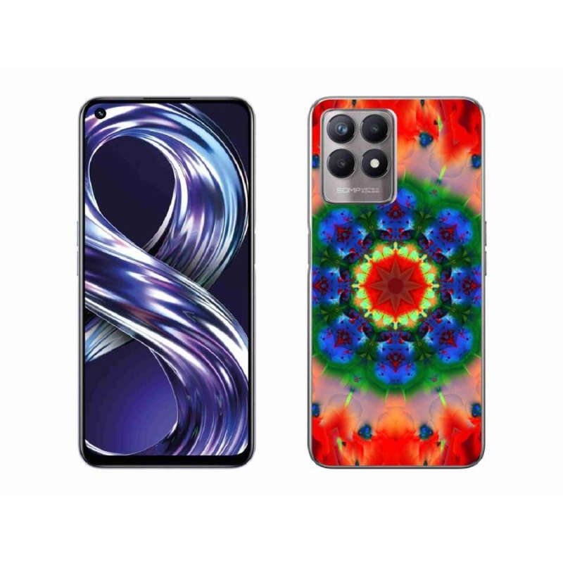 Gelový kryt mmCase na mobil Realme 8i - abstrakt 5