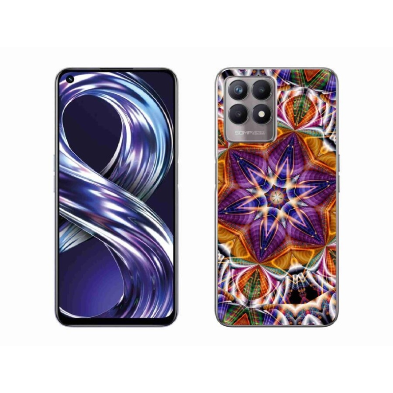 Gelový kryt mmCase na mobil Realme 8i - abstrakt 6
