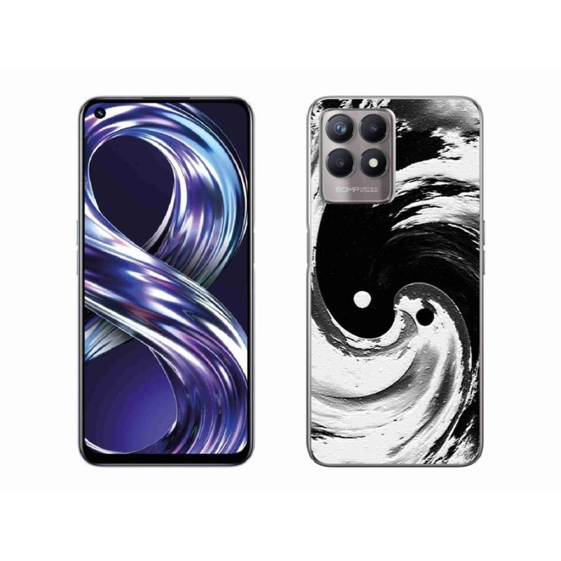 Gelový kryt mmCase na mobil Realme 8i - abstrakt 8