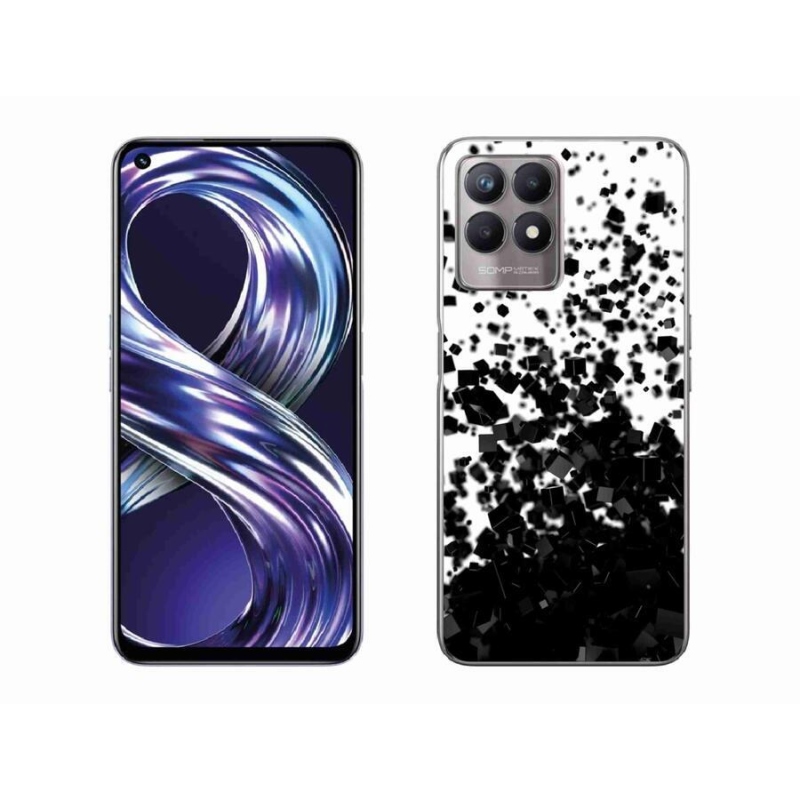 Gelový kryt mmCase na mobil Realme 8i - abstraktní vzor 1