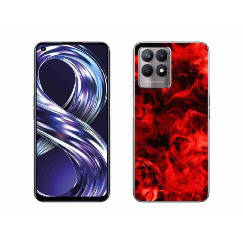 Gelový kryt mmCase na mobil Realme 8i - abstraktní vzor 11