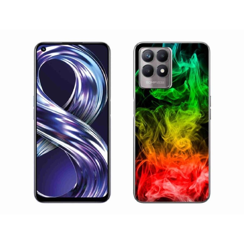 Gelový kryt mmCase na mobil Realme 8i - abstraktní vzor 7