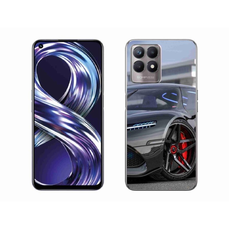 Gelový kryt mmCase na mobil Realme 8i - auto 5