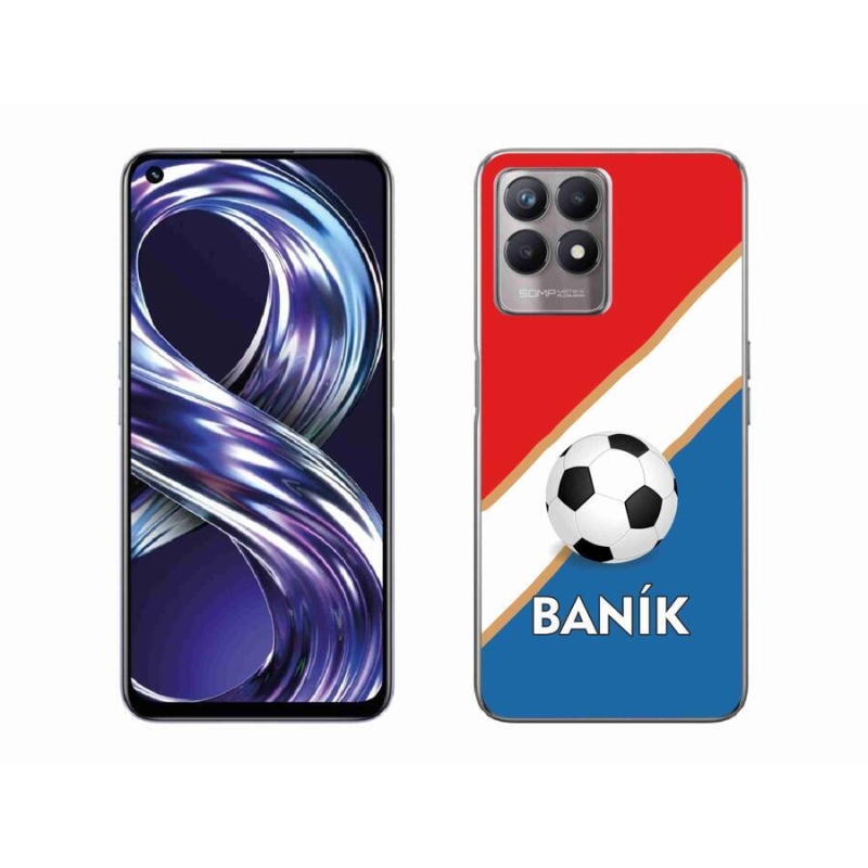 Gelový kryt mmCase na mobil Realme 8i - Baník