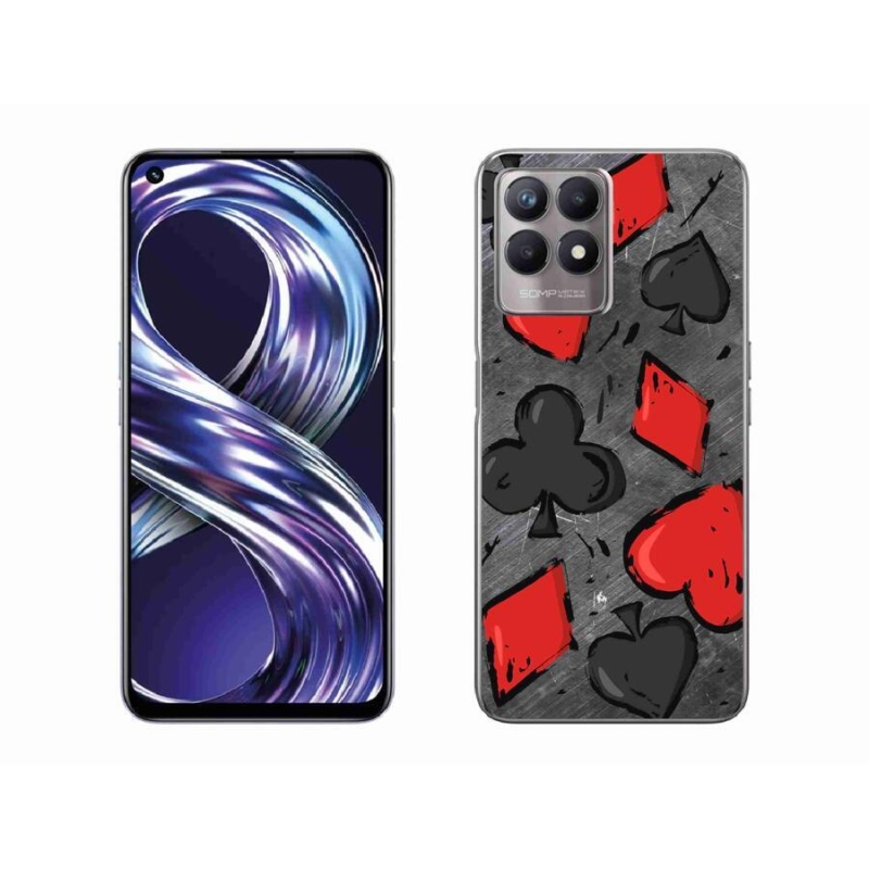 Gelový kryt mmCase na mobil Realme 8i - karta 1
