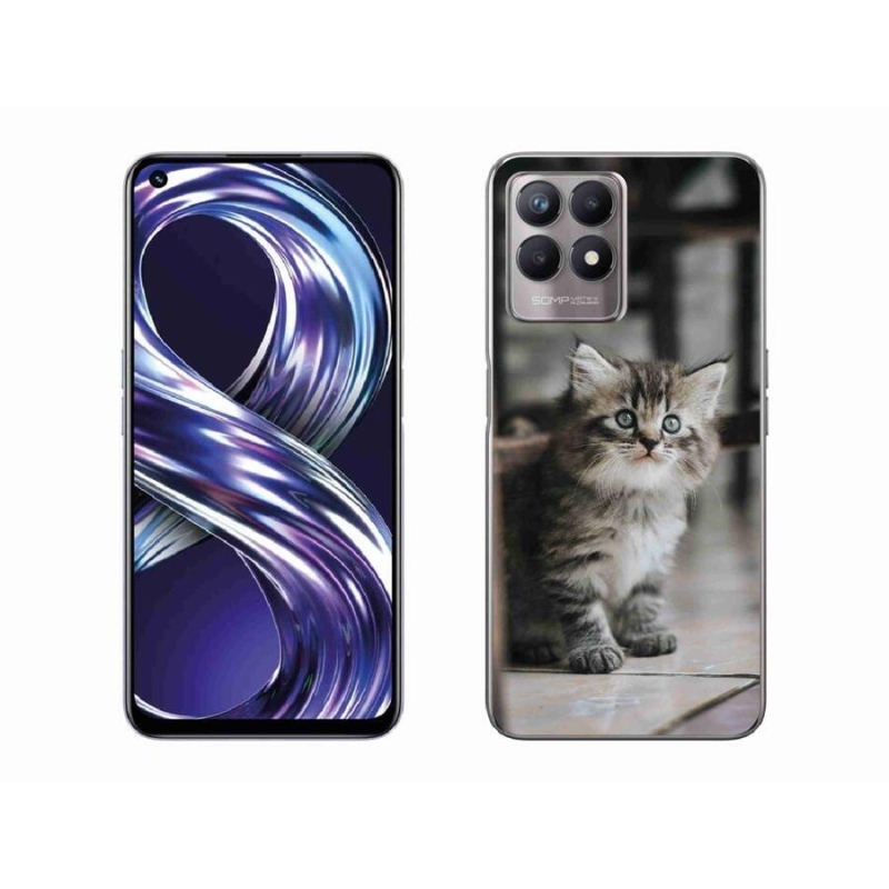 Gelový kryt mmCase na mobil Realme 8i - koťátko