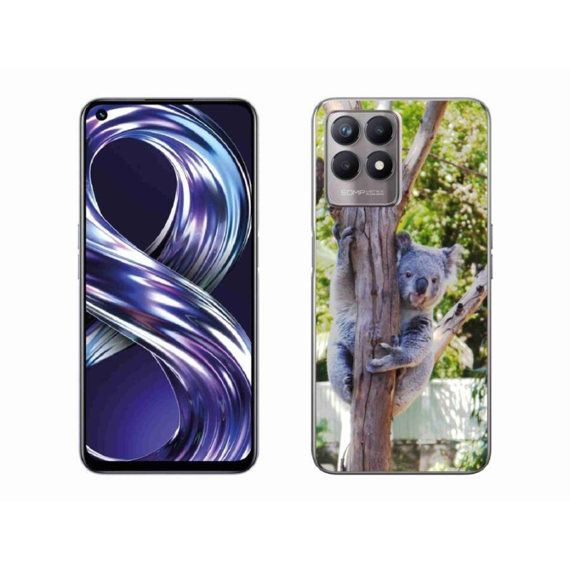 Gelový kryt mmCase na mobil Realme 8i - koala