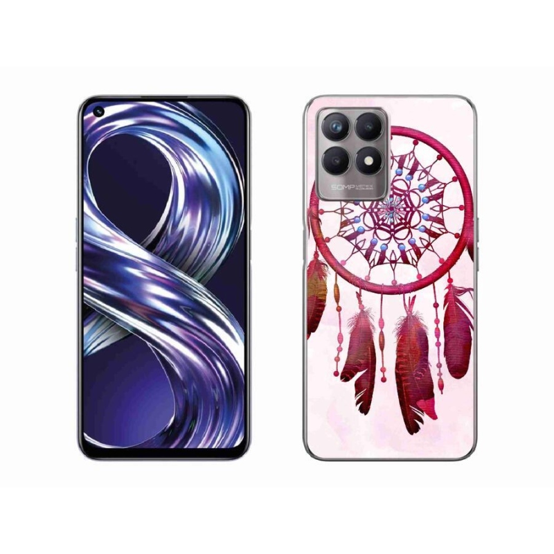 Gelový kryt mmCase na mobil Realme 8i - lapač snů