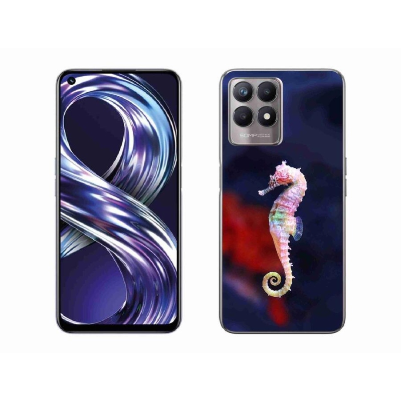 Gelový kryt mmCase na mobil Realme 8i - mořský koník