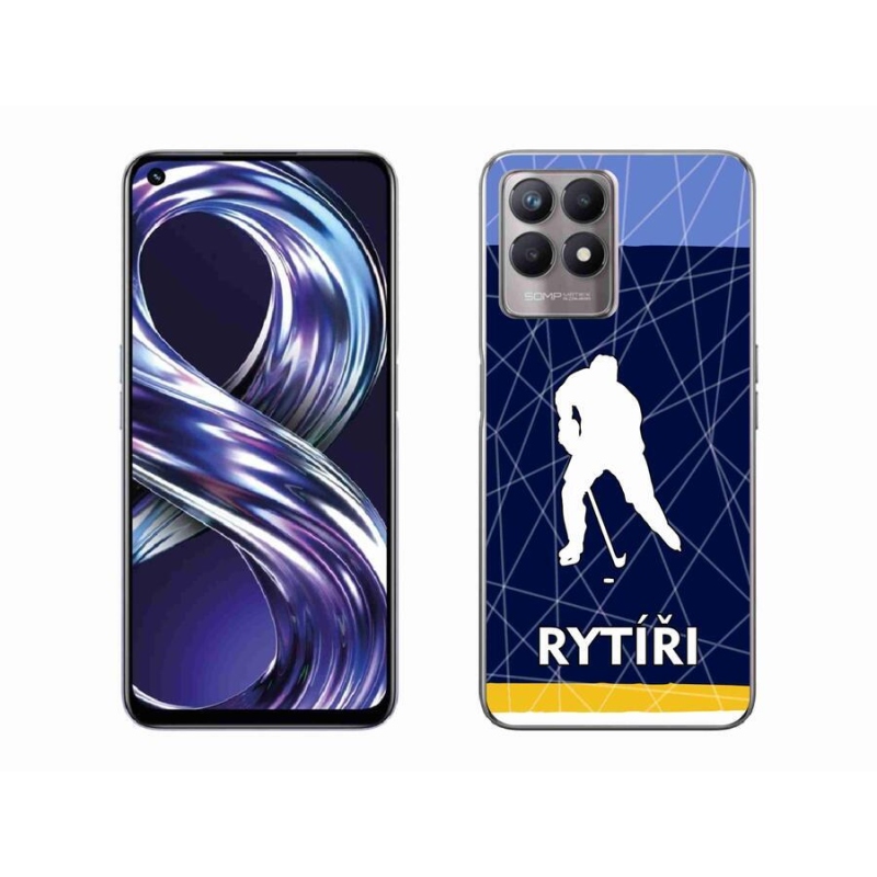 Gelový kryt mmCase na mobil Realme 8i - Rytíři