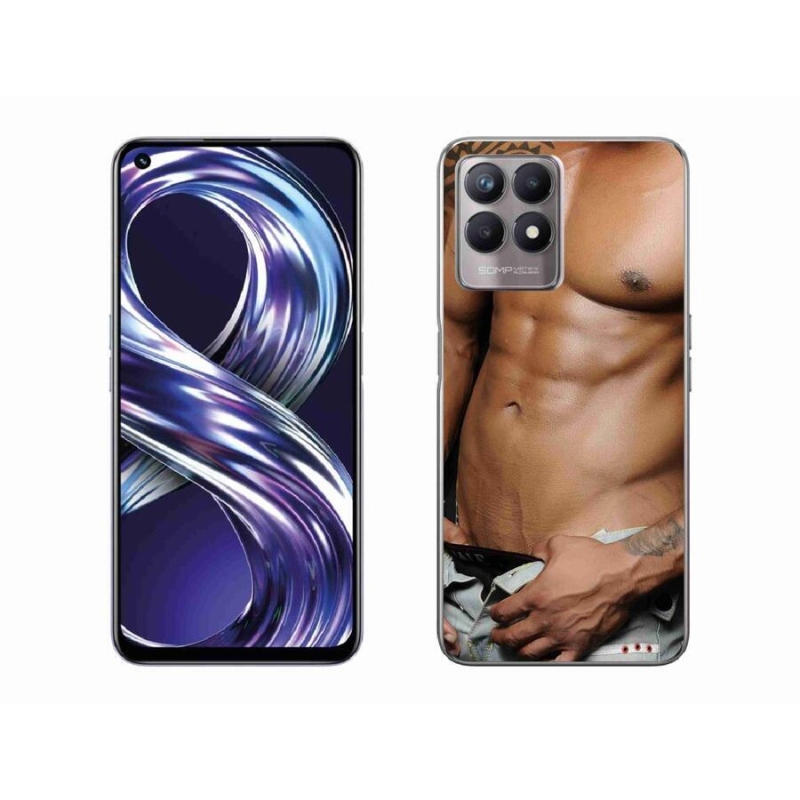 Gelový kryt mmCase na mobil Realme 8i - sexy muž