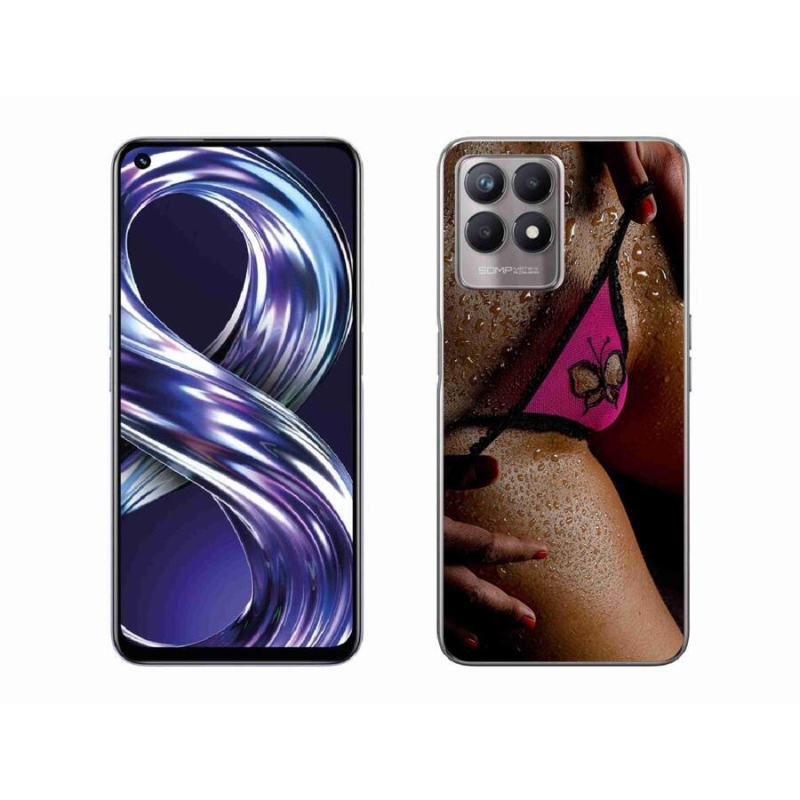 Gelový kryt mmCase na mobil Realme 8i - sexy žena