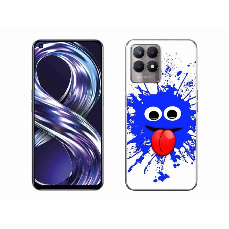 Gelový kryt mmCase na mobil Realme 8i - strašidlo