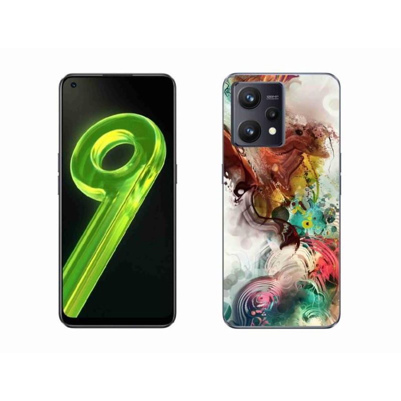 Gelový kryt mmCase na mobil Realme 9 4G - abstrakt 1