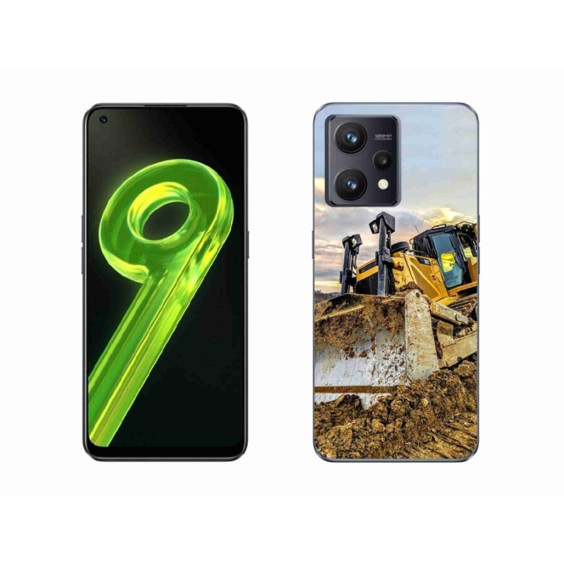 Gelový kryt mmCase na mobil Realme 9 4G - bagr