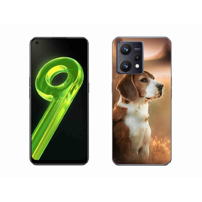 Gelový kryt mmCase na mobil Realme 9 4G - bígl