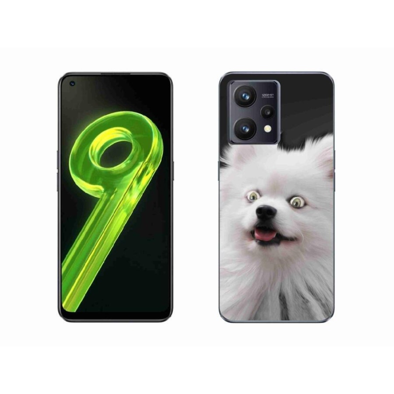 Gelový kryt mmCase na mobil Realme 9 4G - bílý špic