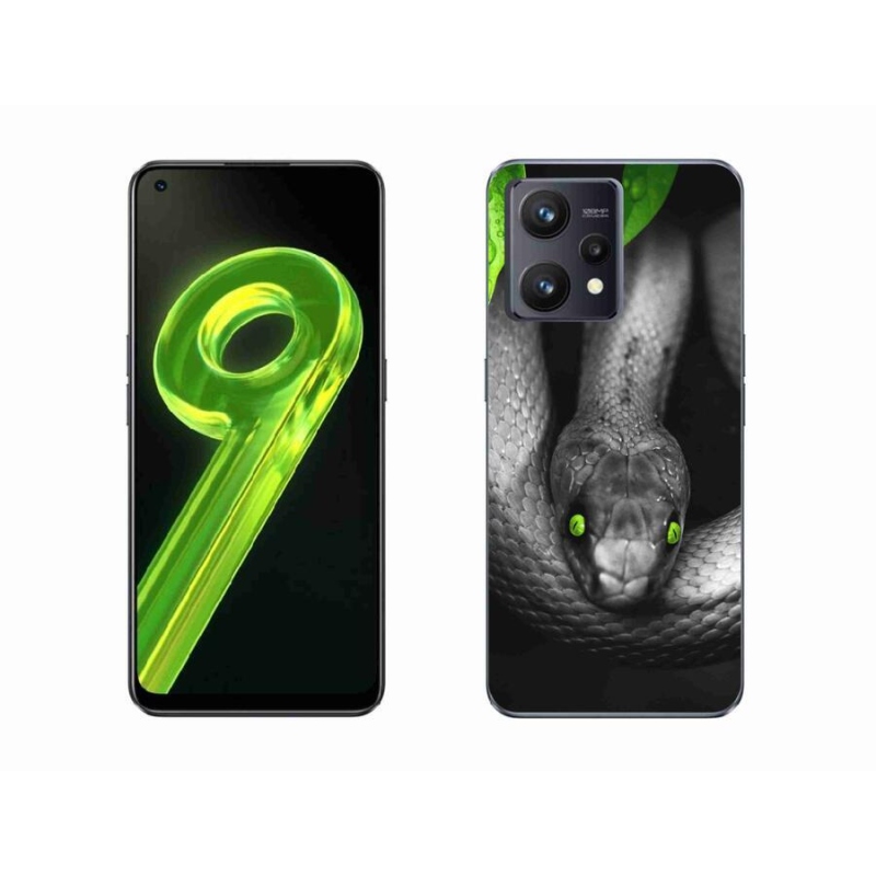 Gelový kryt mmCase na mobil Realme 9 4G - had