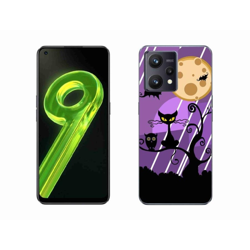 Gelový kryt mmCase na mobil Realme 9 4G - halloween