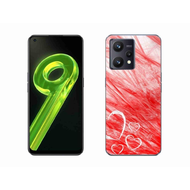 Gelový kryt mmCase na mobil Realme 9 4G - heart
