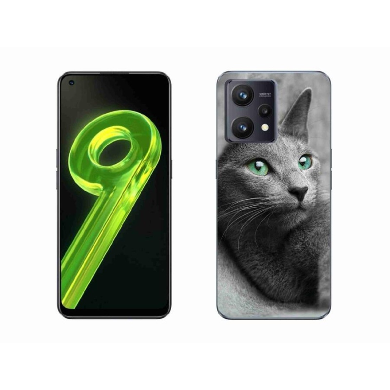 Gelový kryt mmCase na mobil Realme 9 4G - kočka 2