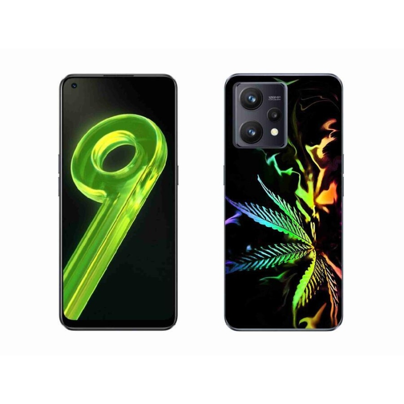 Gelový kryt mmCase na mobil Realme 9 4G - konopí 2