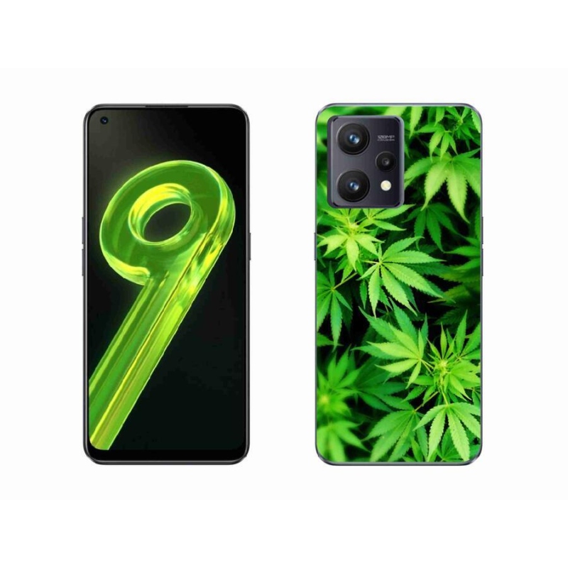Gelový kryt mmCase na mobil Realme 9 4G - konopí 3