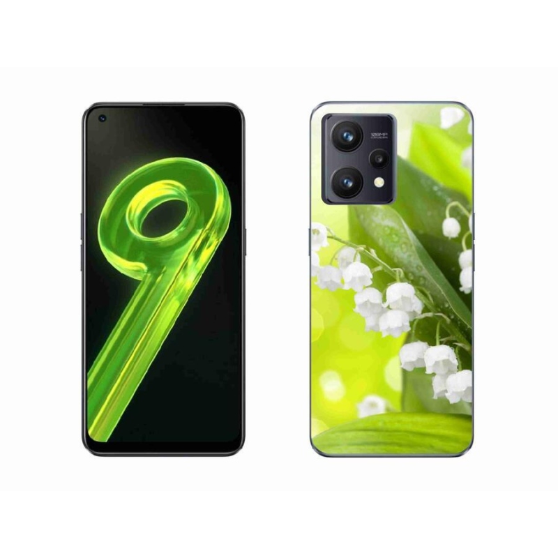 Gelový kryt mmCase na mobil Realme 9 4G - konvalinka