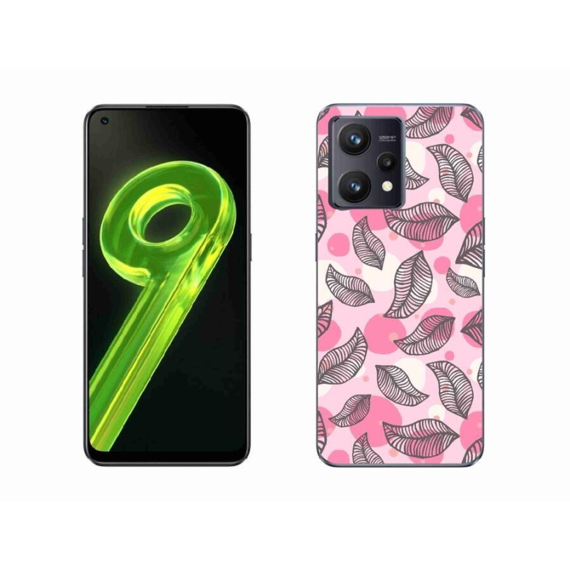Gelový kryt mmCase na mobil Realme 9 4G - kreslené padající listy