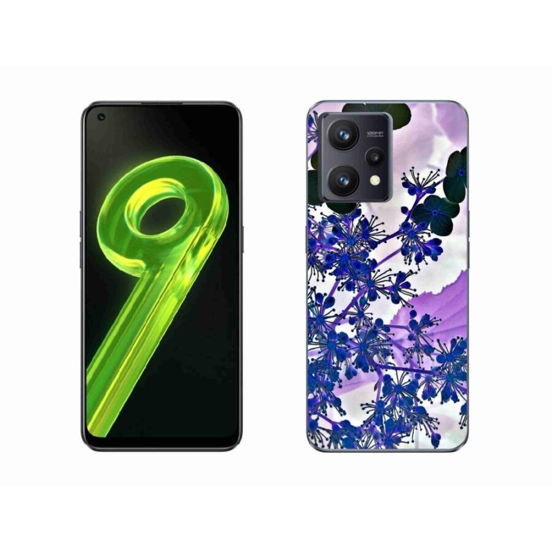 Gelový kryt mmCase na mobil Realme 9 4G - květ hortenzie