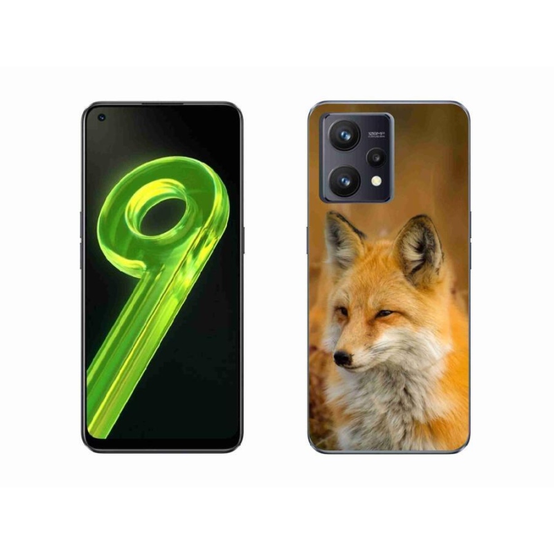 Gelový kryt mmCase na mobil Realme 9 4G - liška