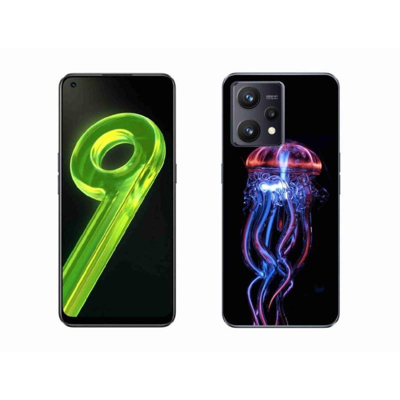 Gelový kryt mmCase na mobil Realme 9 4G - medúza