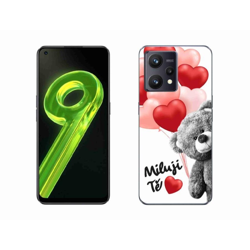 Gelový kryt mmCase na mobil Realme 9 4G - miluji Tě