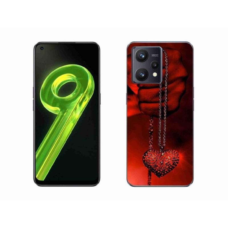 Gelový kryt mmCase na mobil Realme 9 4G - náhrdelník