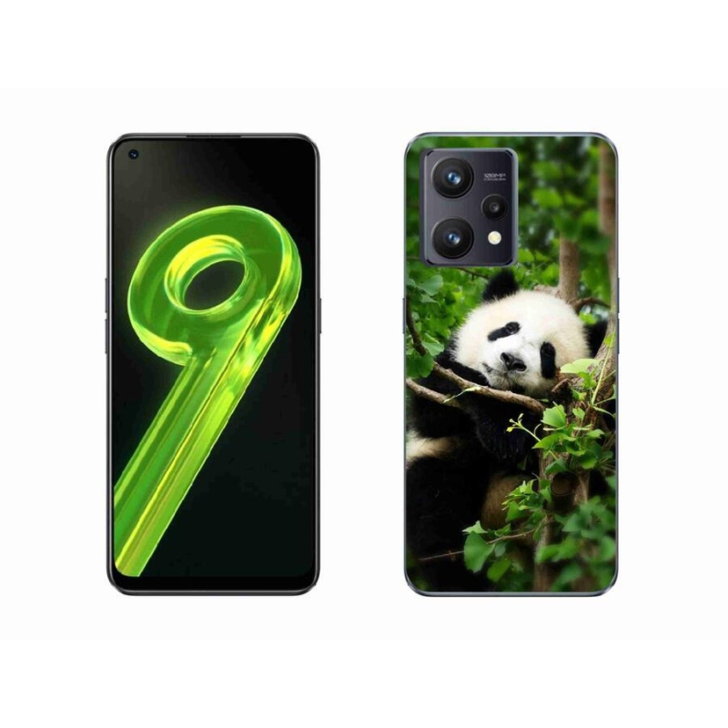 Gelový kryt mmCase na mobil Realme 9 4G - panda