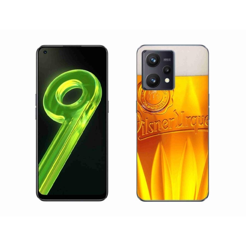 Gelový kryt mmCase na mobil Realme 9 4G - pivo