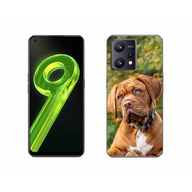 Gelový kryt mmCase na mobil Realme 9 4G - štěně