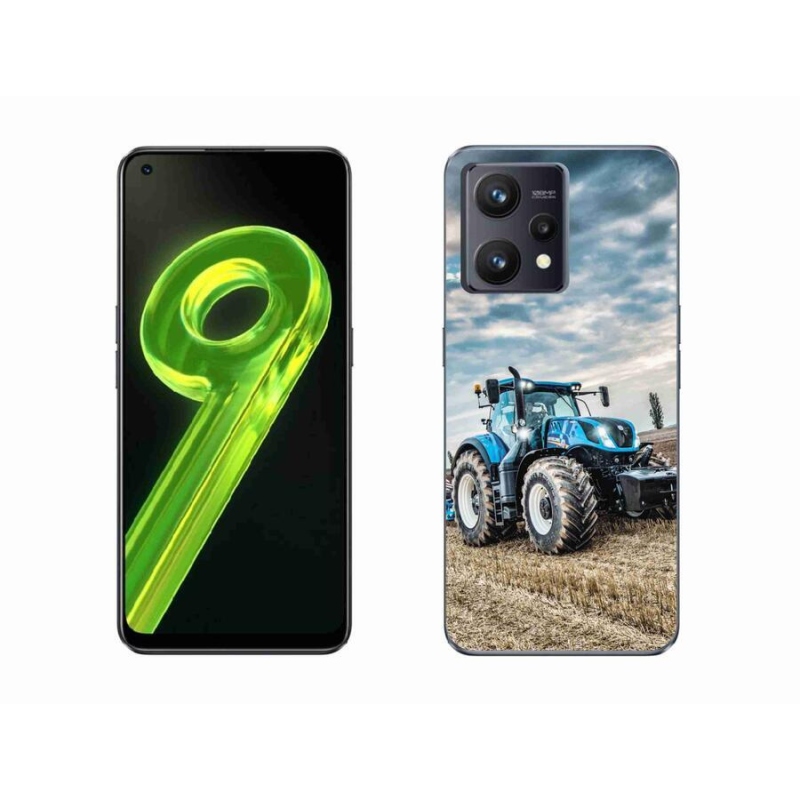 Gelový kryt mmCase na mobil Realme 9 4G - traktor 2