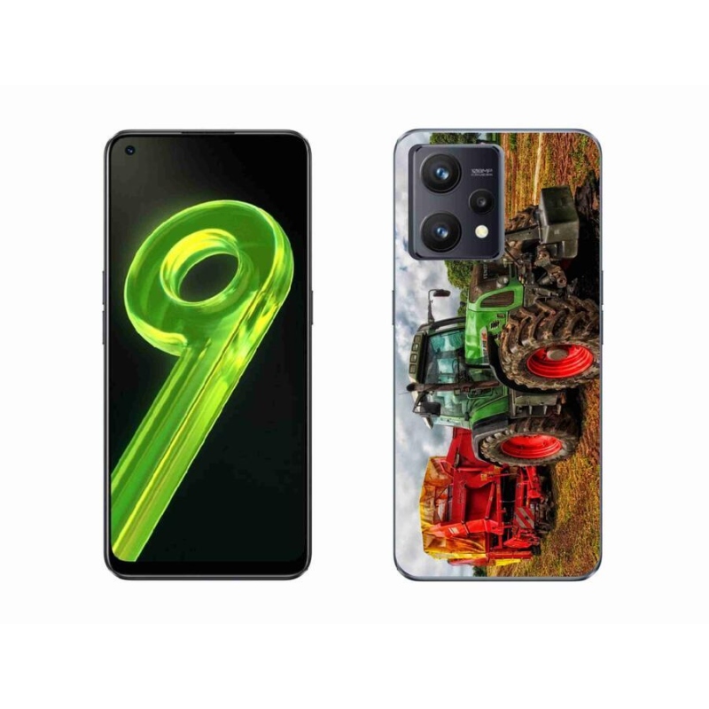 Gelový kryt mmCase na mobil Realme 9 4G - traktor 4