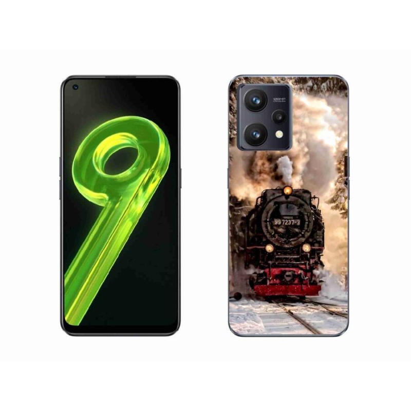 Gelový kryt mmCase na mobil Realme 9 4G - vlak