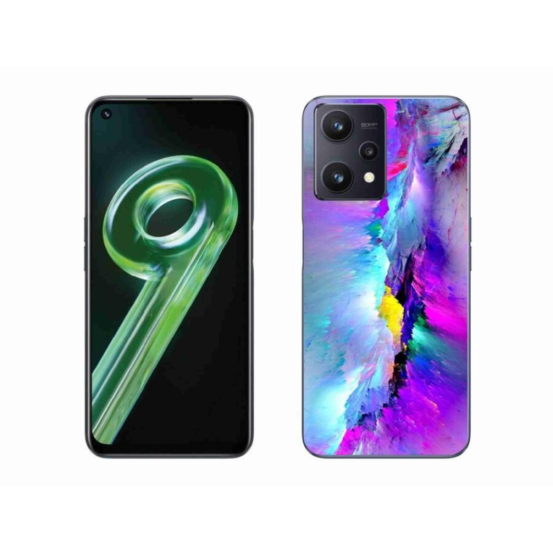 Gelový kryt mmCase na mobil Realme 9 5G - abstrakt