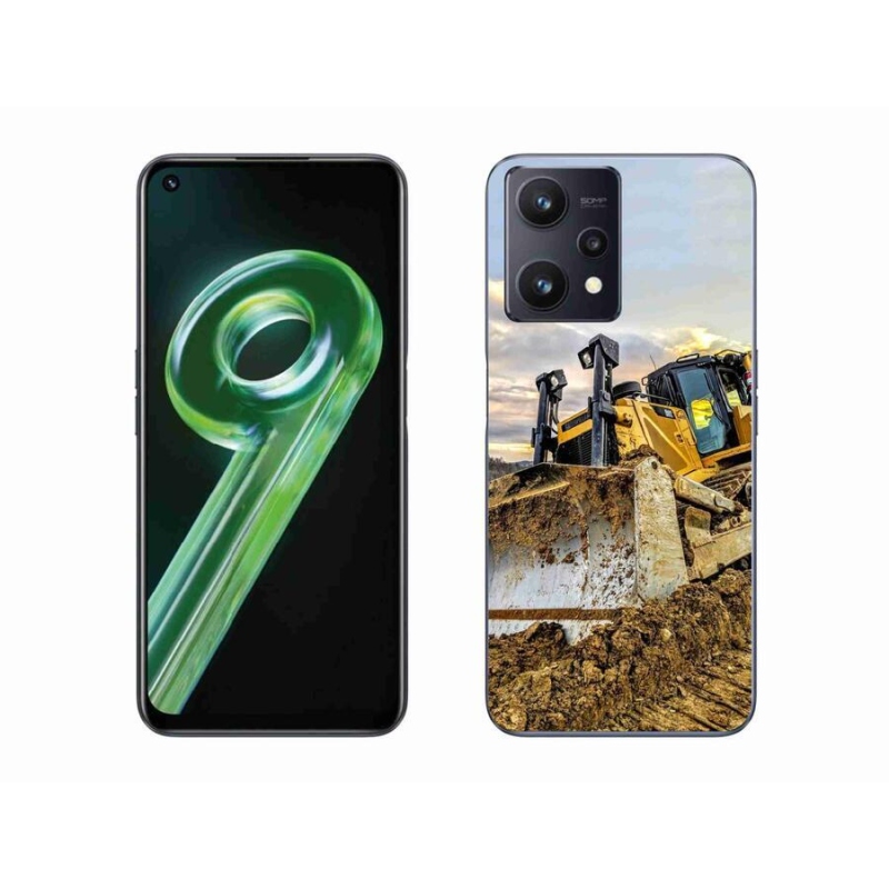 Gelový kryt mmCase na mobil Realme 9 5G - bagr