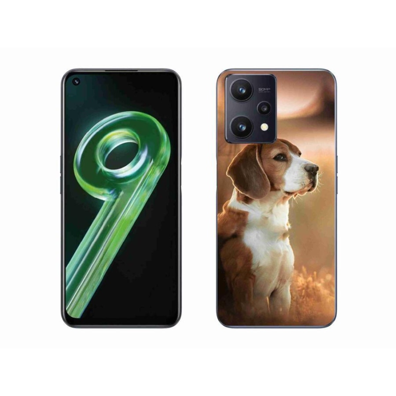 Gelový kryt mmCase na mobil Realme 9 5G - bígl