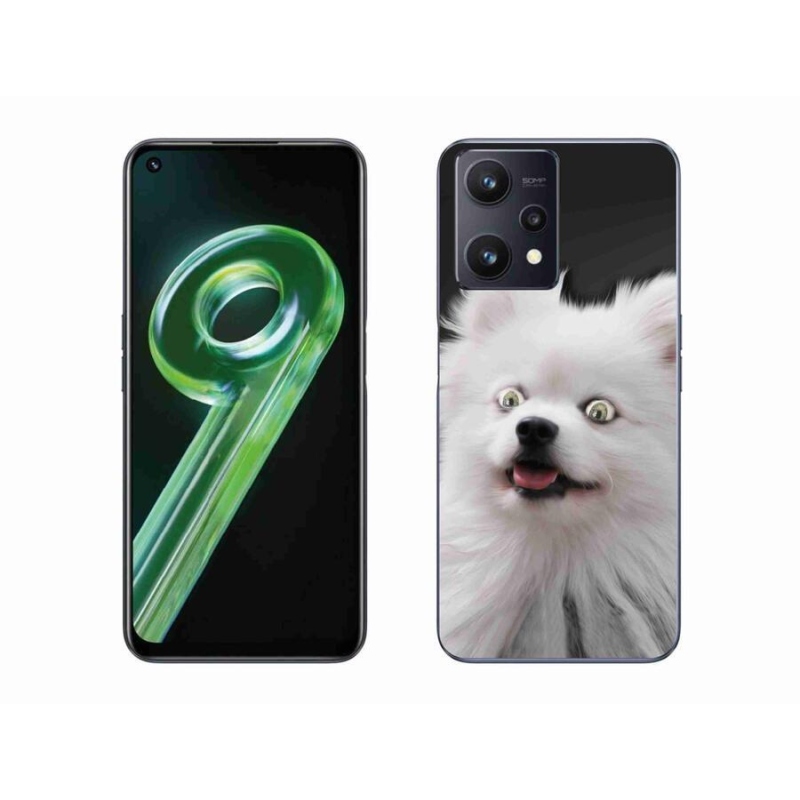Gelový kryt mmCase na mobil Realme 9 5G - bílý špic