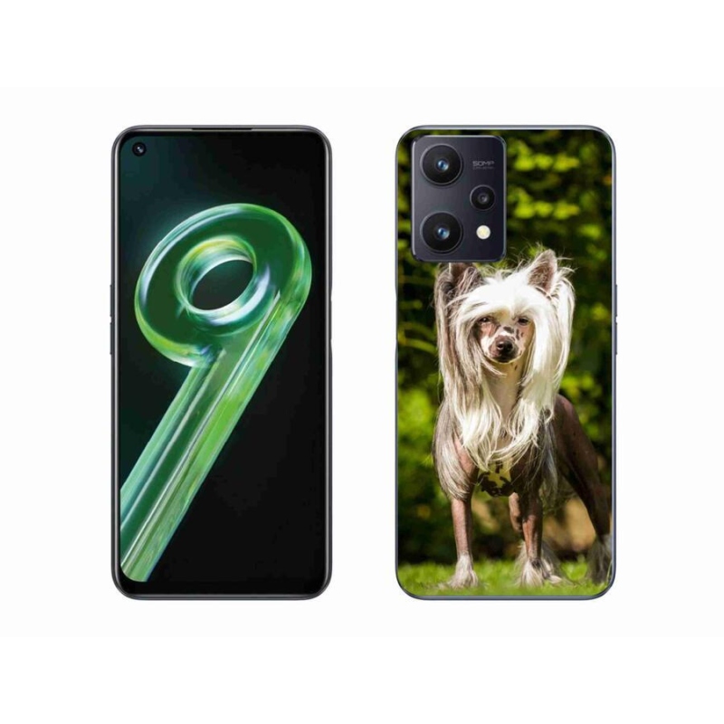 Gelový kryt mmCase na mobil Realme 9 5G - čínský chocholatý pes