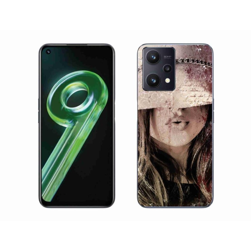 Gelový kryt mmCase na mobil Realme 9 5G - dívka