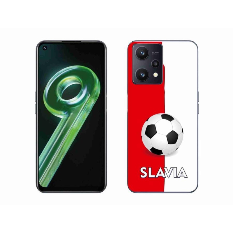 Gelový kryt mmCase na mobil Realme 9 5G - fotbal 2